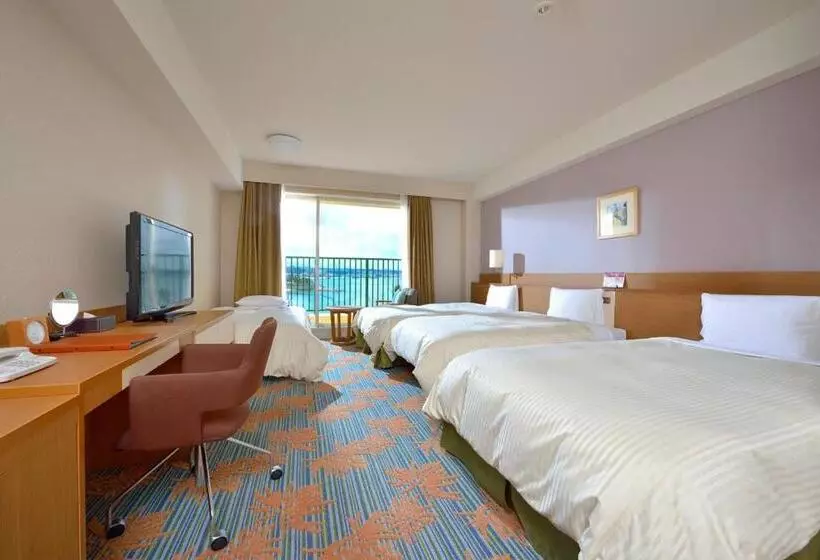 景色の見えるスタンダード４人部屋, Vessel Hotel Campana Okinawa