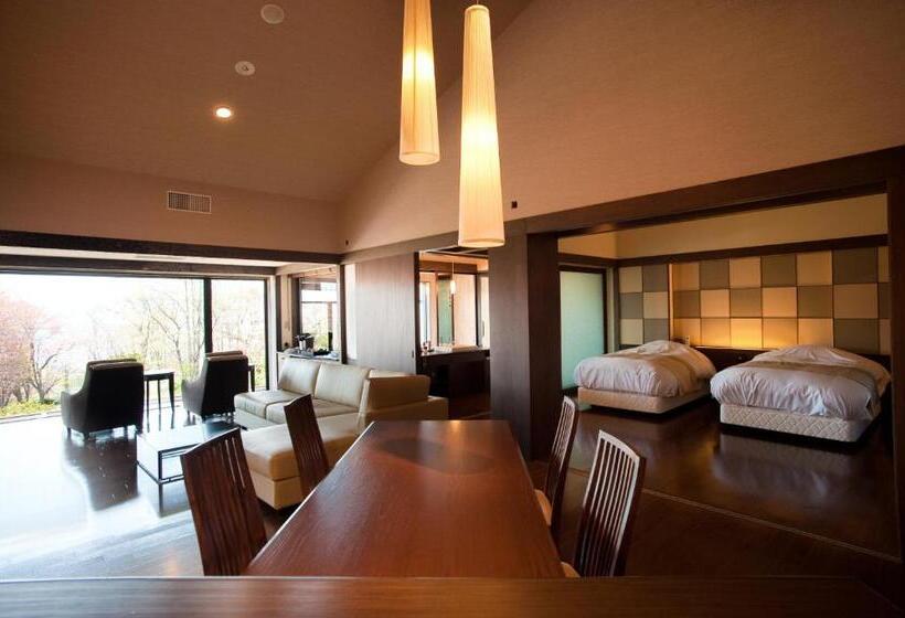 プレジデントスイートルーム, Lake Shikotsu Tsuruga Resort Spa Mizu No Uta