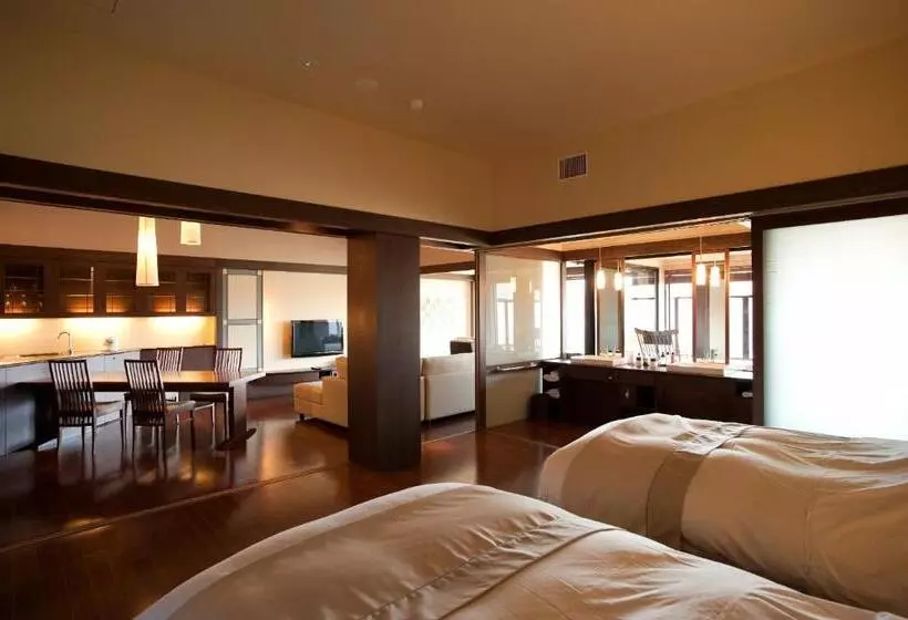 プレジデントスイートルーム, Lake Shikotsu Tsuruga Resort Spa Mizu No Uta