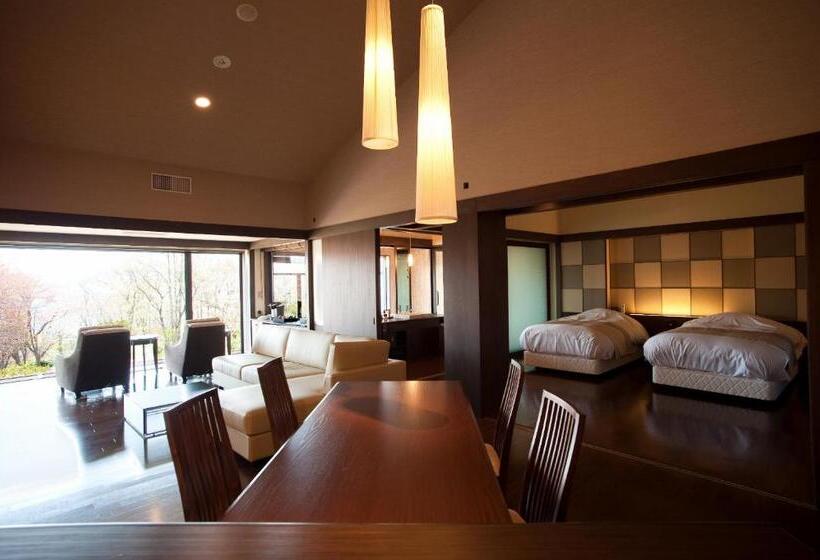 プレジデントスイートルーム, Lake Shikotsu Tsuruga Resort Spa Mizu No Uta