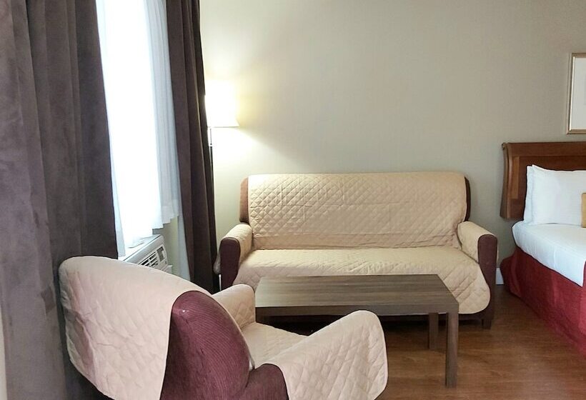 스탠다드 룸 더블 침대 2개, Seely's Motel