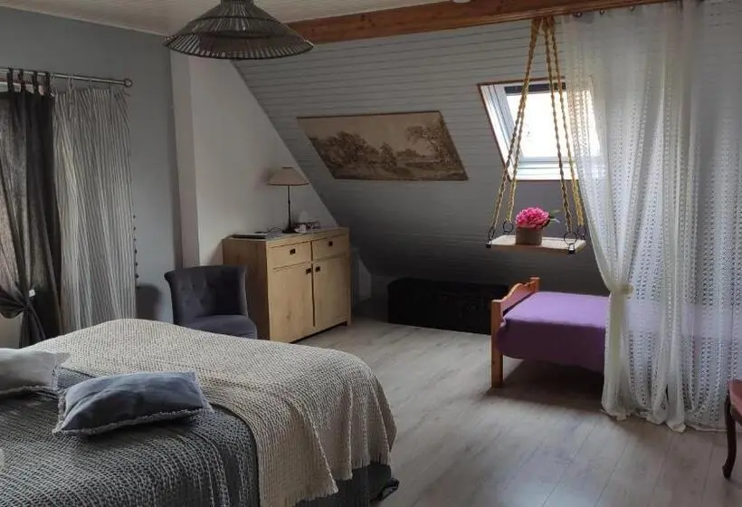 バルコニー付きスタンダードルーム, Aux 2 Lacs Chambres D Hôtes