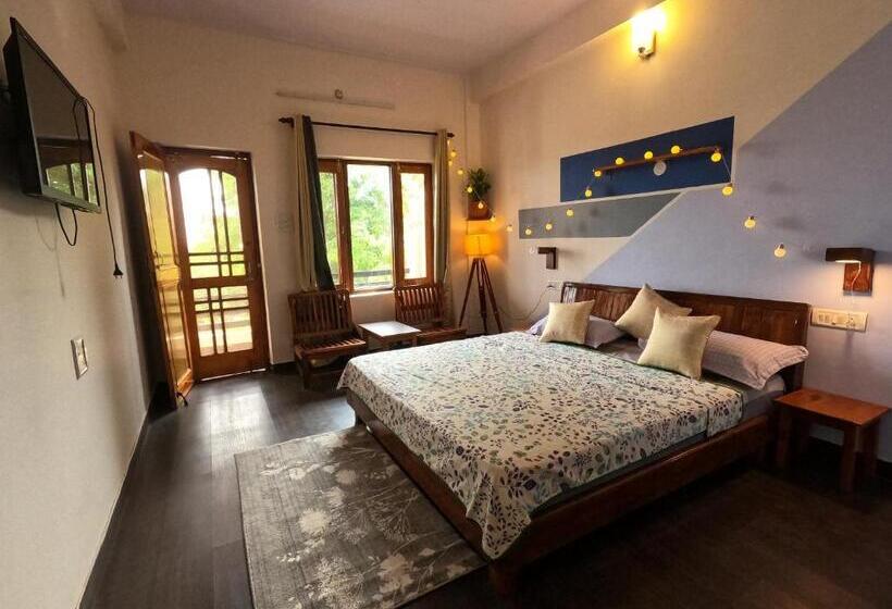 غرفة ديلوكس مزودة بشرفة, The Birdhouse Villa