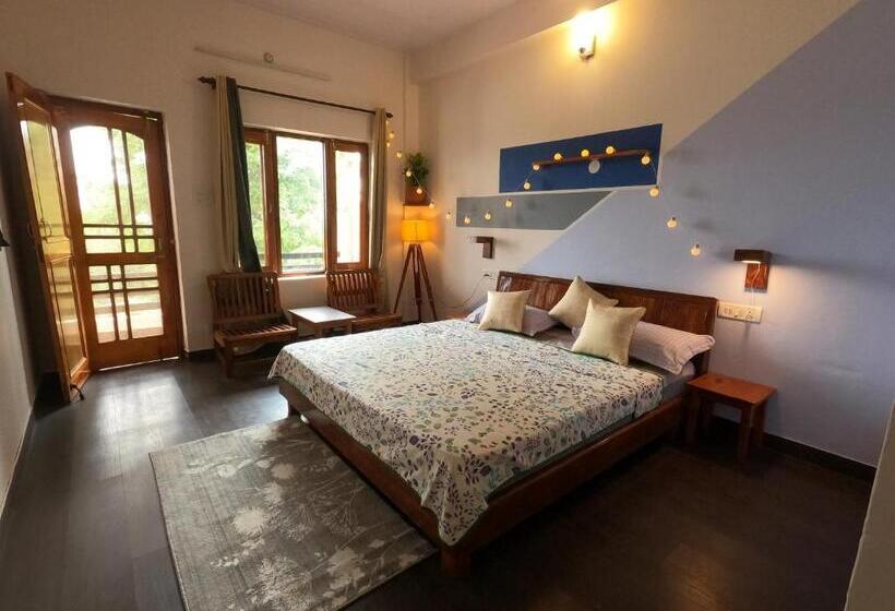 غرفة ديلوكس مزودة بشرفة, The Birdhouse Villa