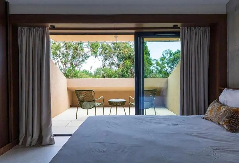 片側に海が見えるデラックスルーム, Hôtel Spa & Restaurant   Son De Mar