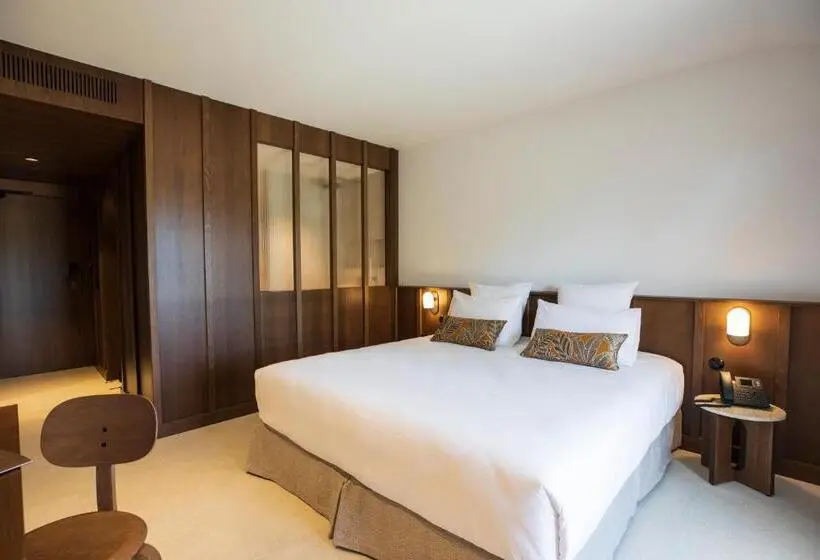 片側に海が見えるデラックスルーム, Hôtel Spa & Restaurant   Son De Mar
