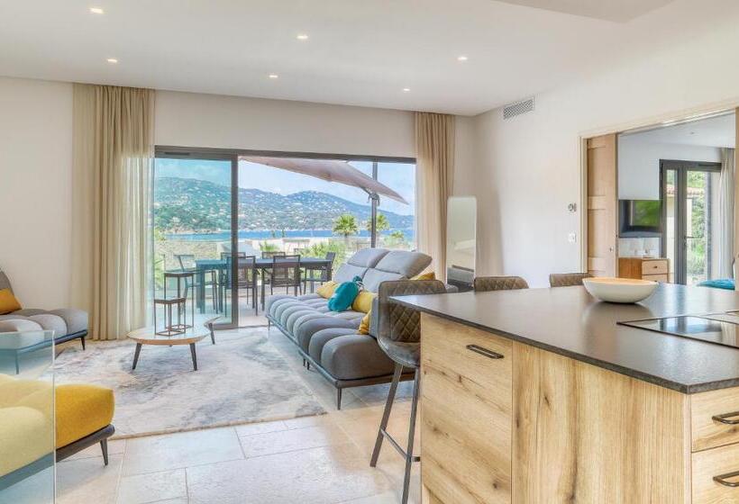 جناح ديلوكس مطل على البحر, Akwabay   Les Villas Du Cap