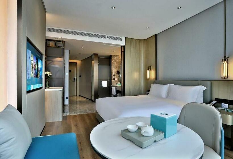 Номер Deluxe Кровать Кинг, Wyndham Garden Hangzhou Yuhang