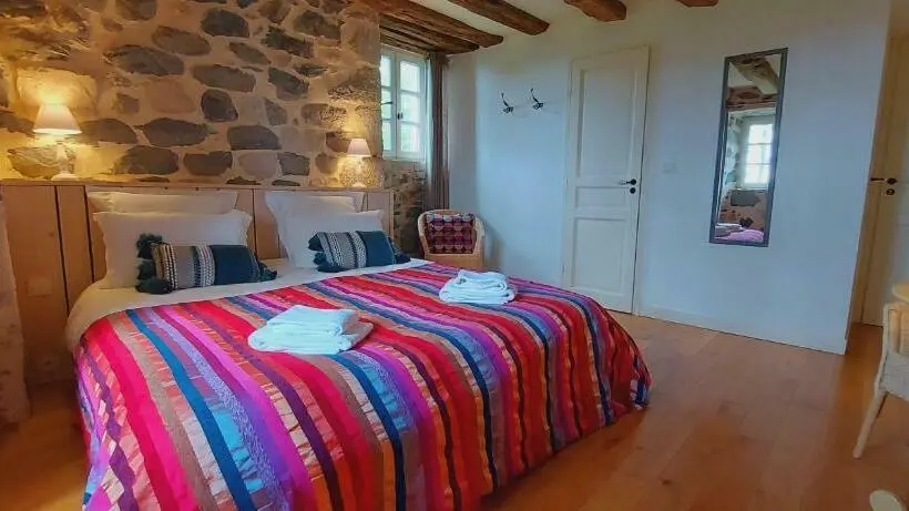 Standard-huone Puutarhanäkymä, Le Mas De Rigoulac Chambre Bulle Spa Sur Réservation