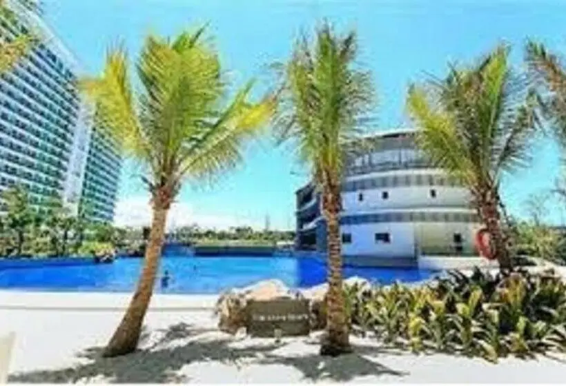 آپارتمان 1 خوابه با بالکن, Azure Urban Resort A4 Near Airport Mall With Wavepool