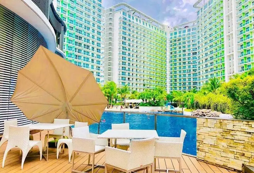 آپارتمان 1 خوابه با بالکن, Azure Urban Resort A4 Near Airport Mall With Wavepool