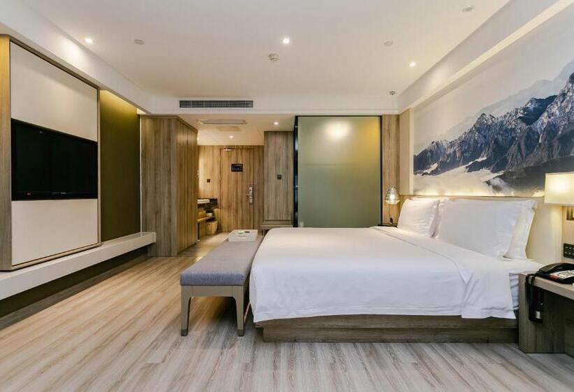 キングサイズベッドのスタンダードルーム, Atour Hotel Chengdu Shuangliu International Airport