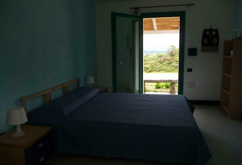 带海景的标准房, Agriturismo La Tana Di Lu Maccioni