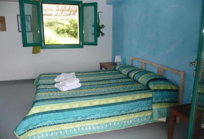 带海景的标准房, Agriturismo La Tana Di Lu Maccioni