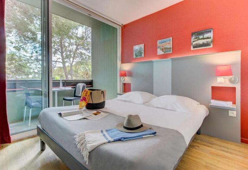 Трехместный Номер Стандарт с Балконом, Belambra Clubs Presqu île De Giens   Les Criques