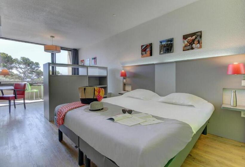 Трехместный Номер Стандарт с Балконом, Belambra Clubs Presqu île De Giens   Les Criques