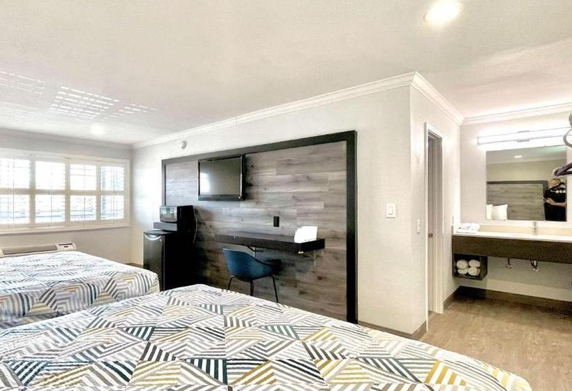 غرفة قياسية, Motel 6 Pico Rivera  Los Angeles, Ca