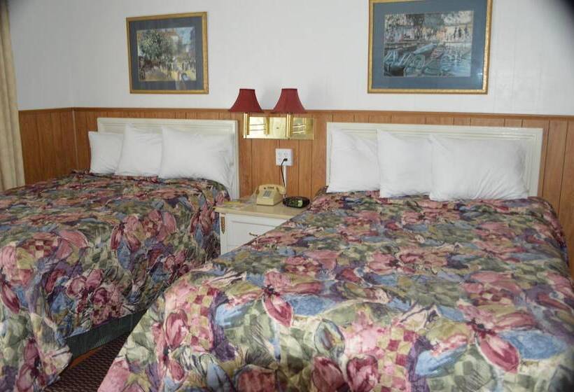 غرفه قياسيه سريرين مزدوجين, Great Lakes Motel