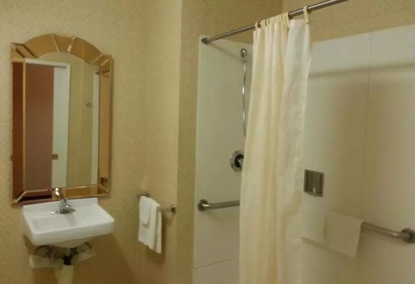 キングサイズベッドのスタンダードルーム, Americas Best Value Inn Westmorland
