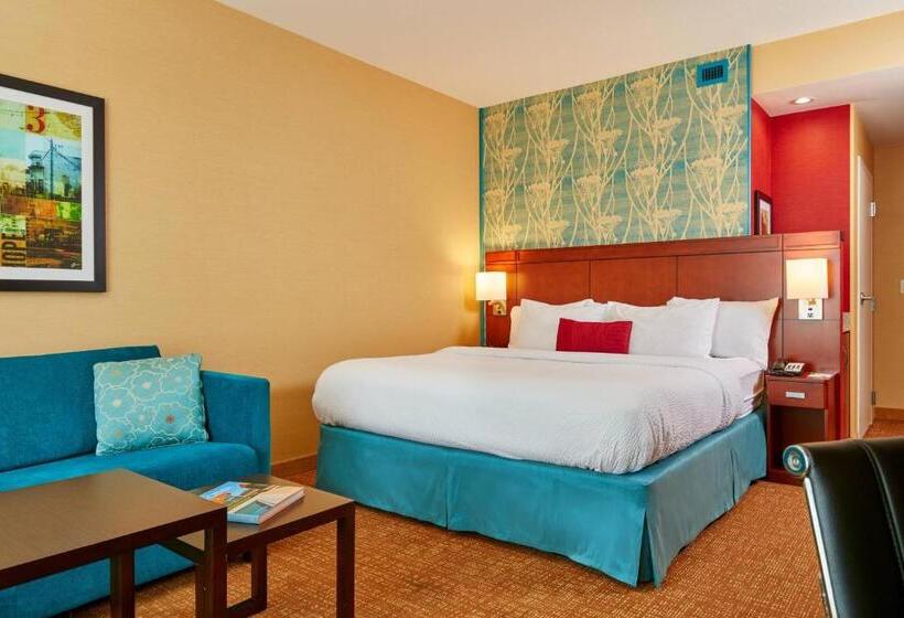اتاق استاندارد با تخت بزرگ, Courtyard By Marriott San Jose North/ Silicon Valley