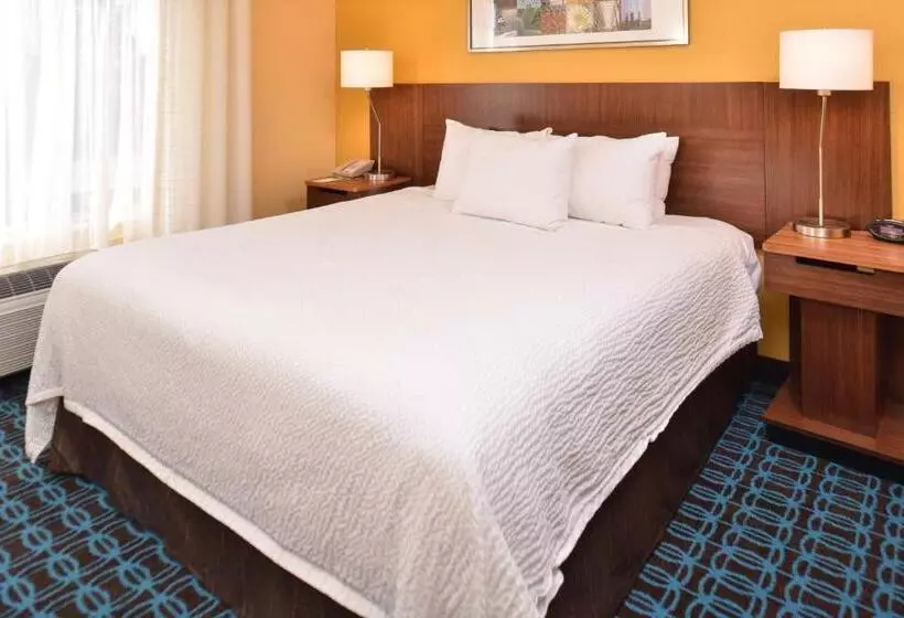 キングサイズベッドのスタンダードルーム, Fairfield Inn & Suites Louisville North