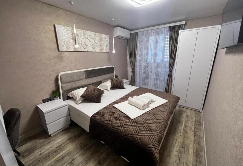 غرفة ديلوكس مزودة بشرفة, Kharkovlux