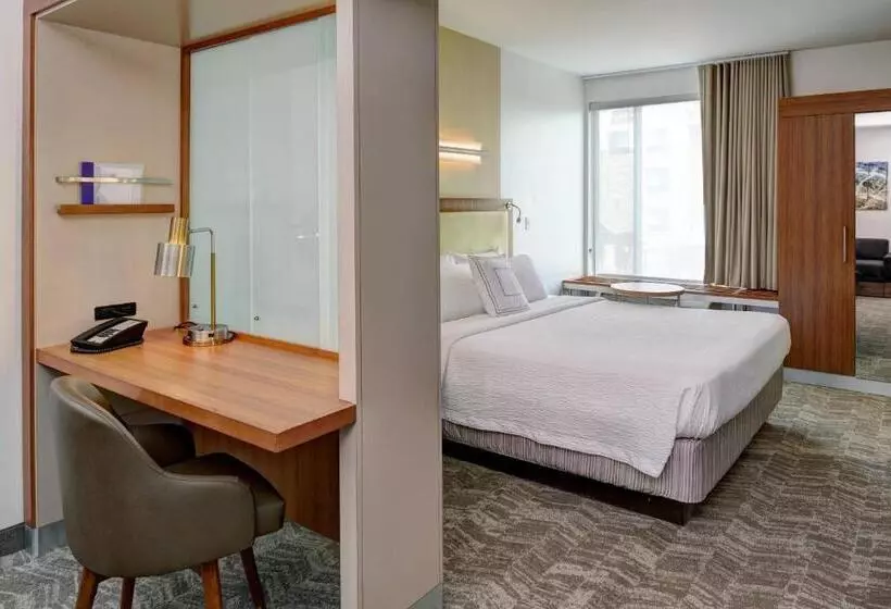 キングサイドベッドのスタンダードワンルーム, Springhill Suites By Marriott Saginaw