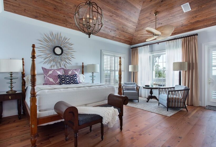 غرفة بريميوم مطلّة علي البحر, Port D'hiver Bed And Breakfast