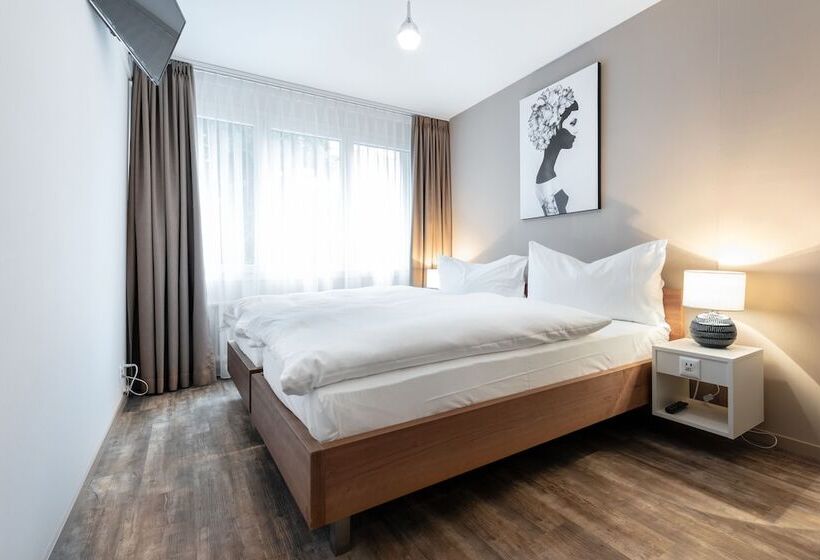 Номер Стандарт Вид на Сад, Birsighof Basel City Center