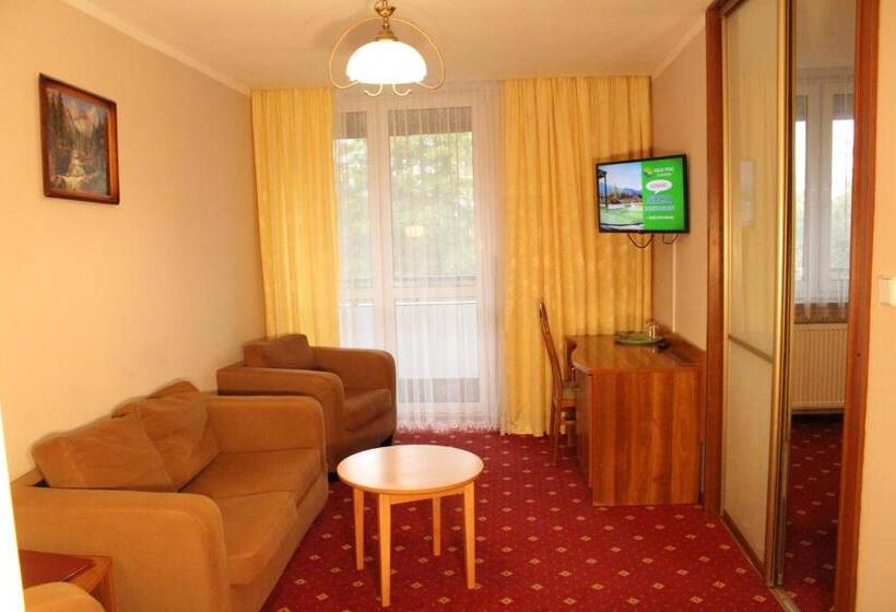 استودیو استاندارد با بالکن, Kompleks Antałówka Termy & Med