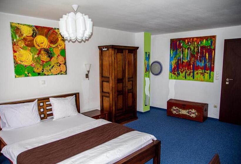 带阳台的高级房间, Villa Santa Maria