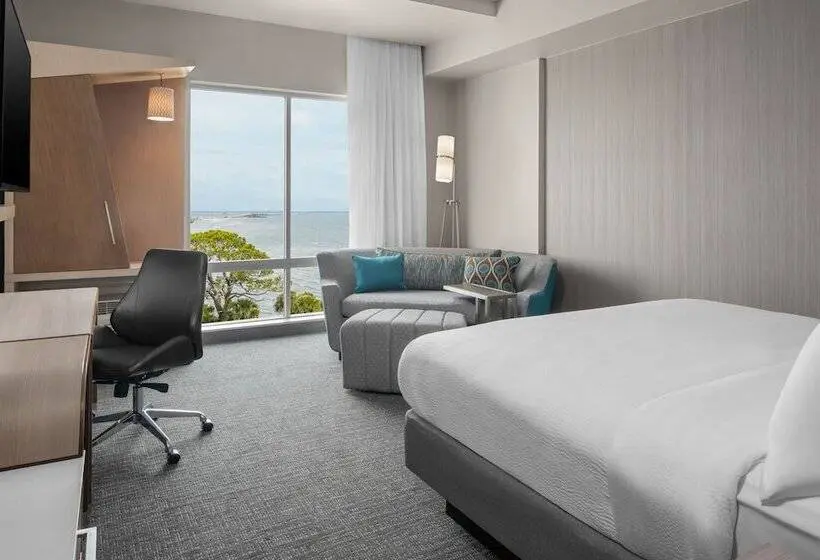 ダブルベッドスタンダードルーム, Courtyard By Marriott Titusville Kennedy Space Center