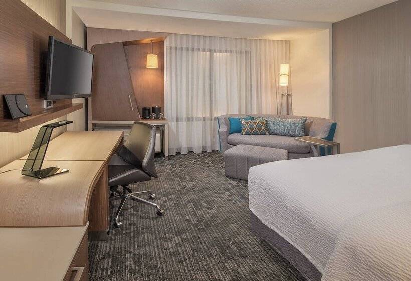 Номер Стандарт Двуспальная Кровать, Courtyard By Marriott Titusville Kennedy Space Center