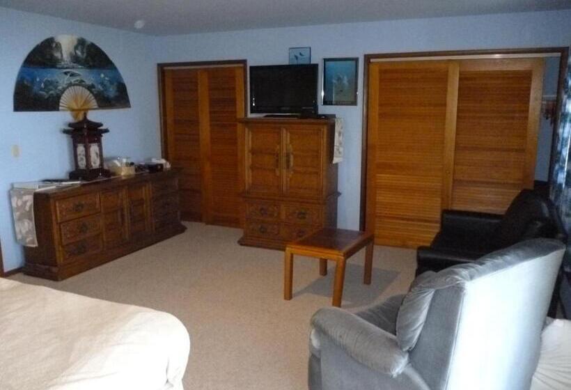 غرفة قياسية سرير كينج, A Beautiful Edge Of The World Bed & Breakfast