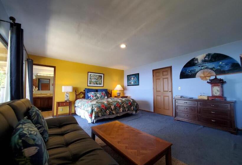 غرفة قياسية سرير كينج, A Beautiful Edge Of The World Bed & Breakfast