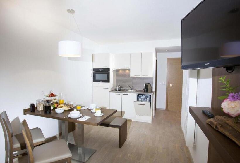Апартаменты 1 Спальня с Видом, Apartmenthotel  S Mitterndorf