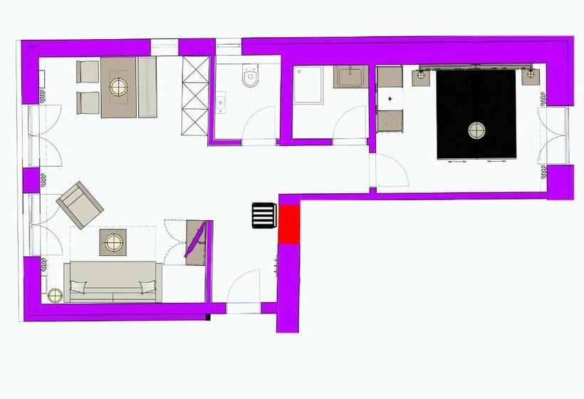 1 Bedroom Apartment Lake View, Apartmenthotel  S Mitterndorf