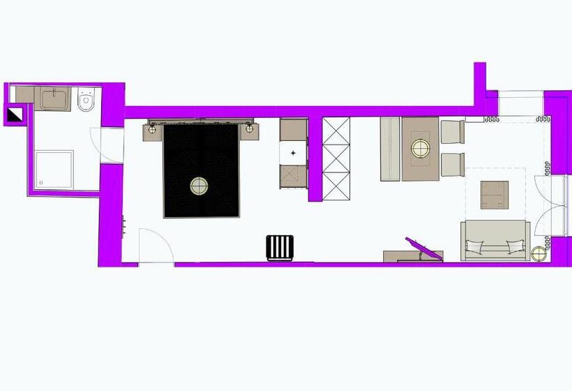 1 Bedroom Apartment Mountain View, Apartmenthotel  S Mitterndorf
