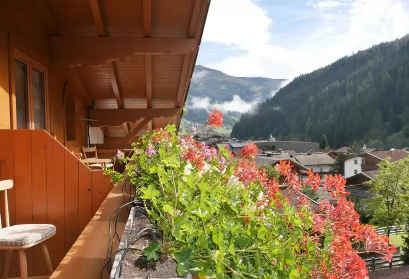 Standard-huone Parveke, Pension Bergkristall