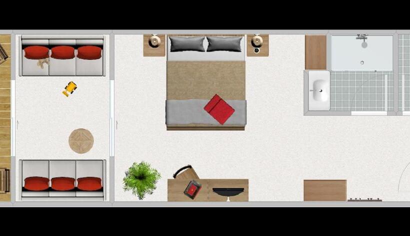 סוויטת ג'וניור עם מרפסת, Erlebnishotel Fendels