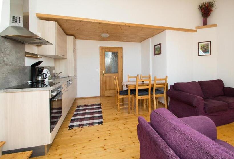 테라스가 있는 2 베드룸 아파트, Familienferienhof Stabauer