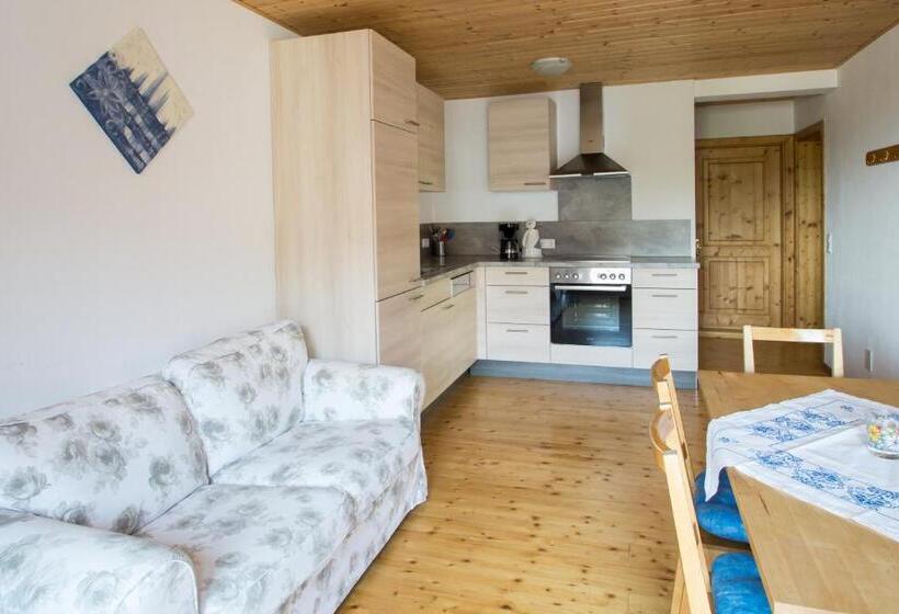 발코니가 있는 2 베드룸 아파트, Familienferienhof Stabauer