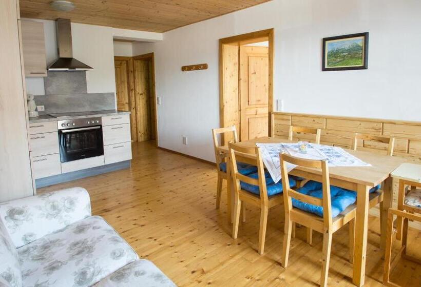 발코니가 있는 2 베드룸 아파트, Familienferienhof Stabauer