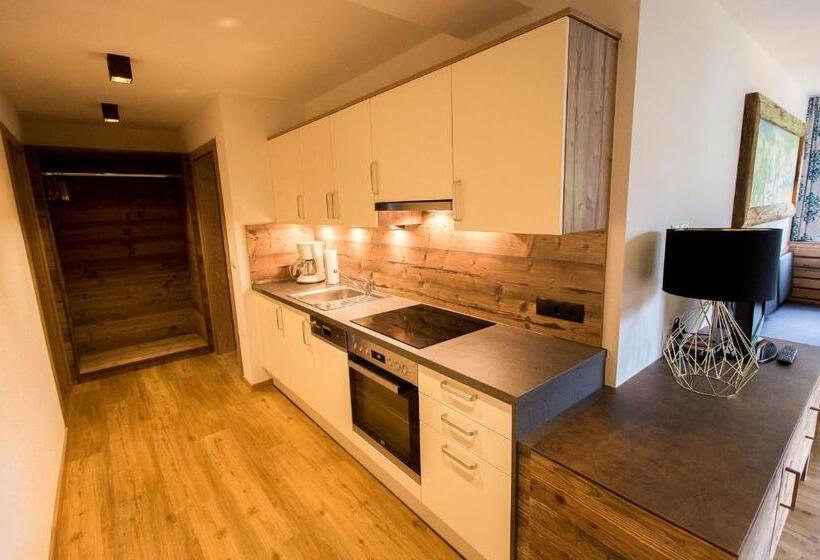 침실 2개 아파트, Almhof Reithof Pitztal