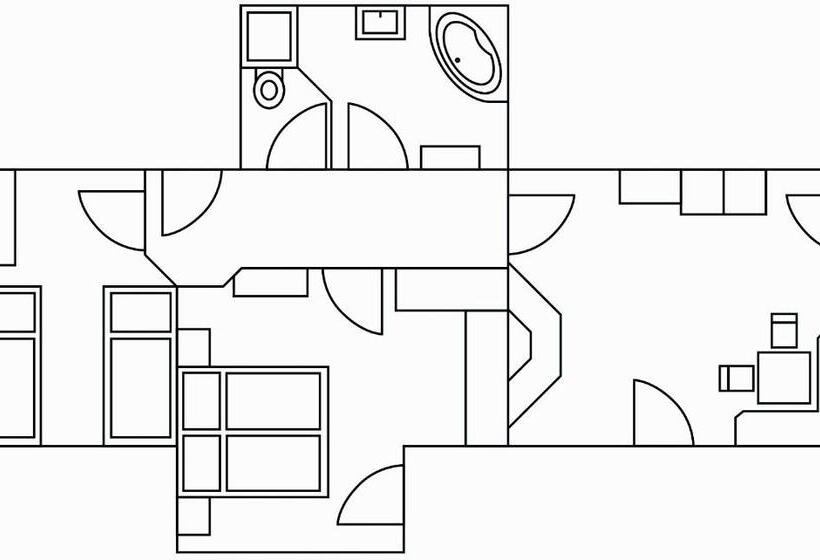 اتاق لوکس خانوادگی, Alpine Resort Sportalm