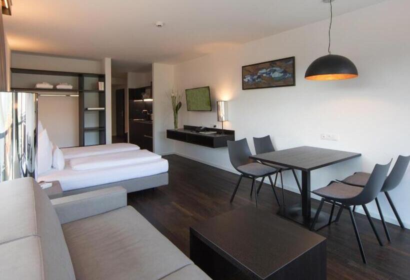 Апартаменты 1 Спальня с Балконом, & Appartements Oberhofer