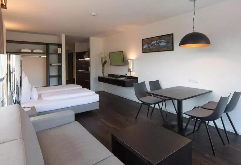 バルコニー付き１ベッドルームアパートメント, & Appartements Oberhofer