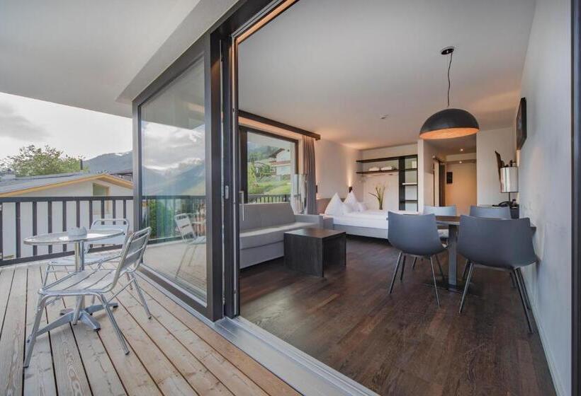 Апартаменты 1 Спальня с Балконом, & Appartements Oberhofer