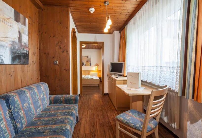 带2个卧室的公寓, Kinderhotel Sailer