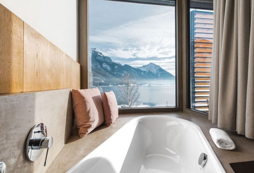 Superior room with lake view, Seehotel Einwaller   Adults Only